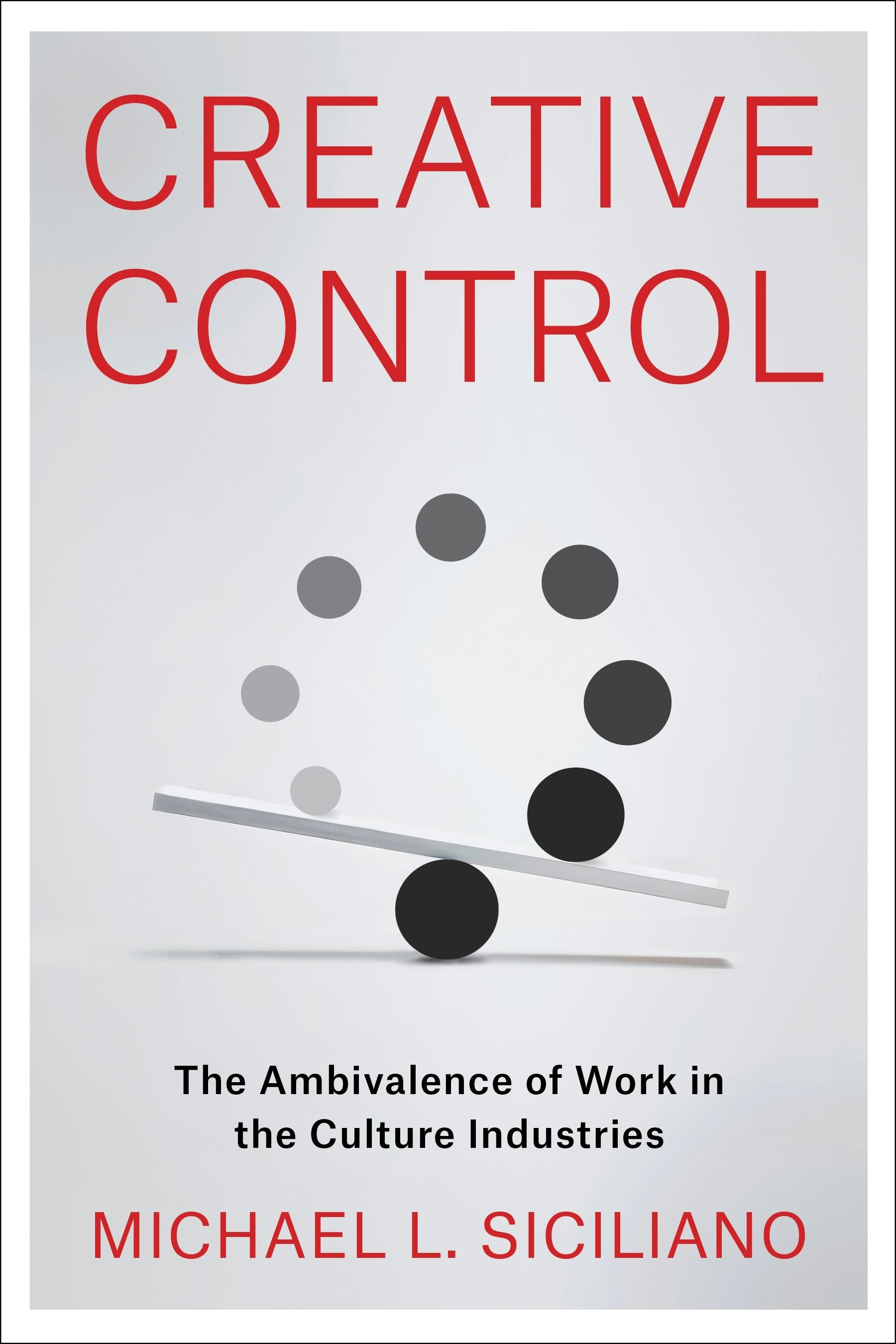 Book cover image for Creative Control ISBN: 9780231193818